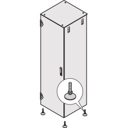 Schroff Varistar Adjustable Feet