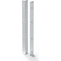Schroff EuropacPRO 19" Bracket for Textile Gasket, Type F, 9 U