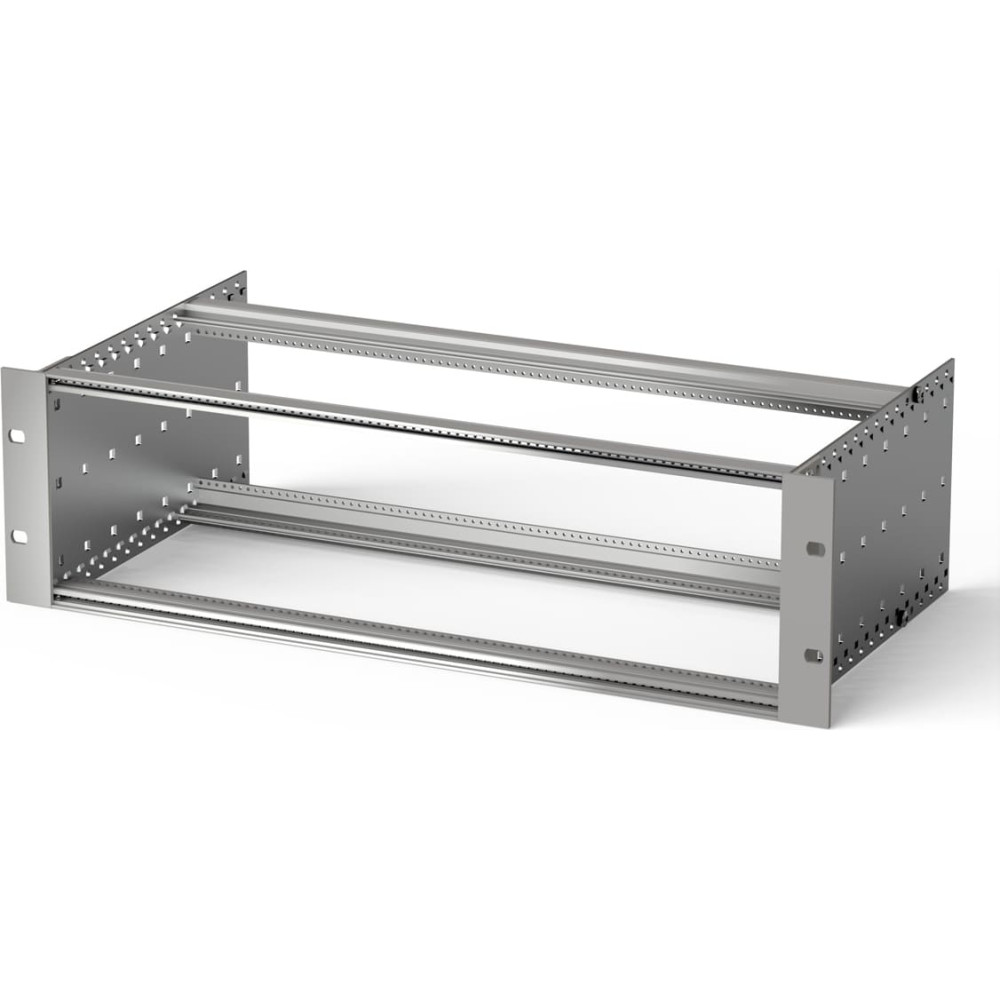 Schroff EuropacPRO 19" Subrack Kit for DIN Connector, Slide Rail, 3 U, 235 mm