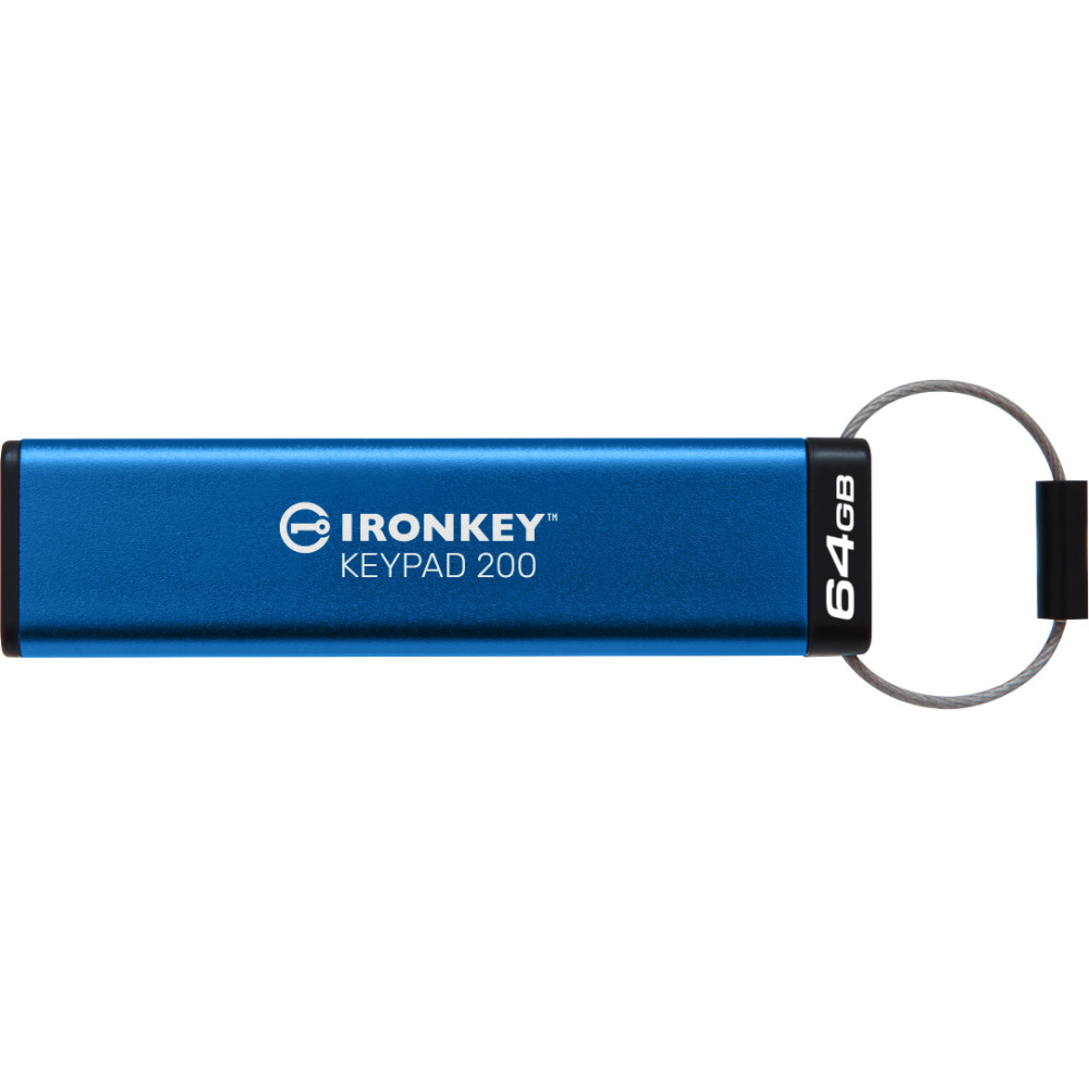 Kingston USB-Stick  64GB Kingston IronKey Keypad 200 AES-256 retail