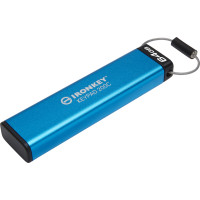Kingston USB-Stick  64GB Kingston IronKey Keypad 200C AES-256 USB-C retail