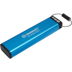 Kingston USB-Stick  64GB Kingston IronKey Keypad 200C AES-256 USB-C retail