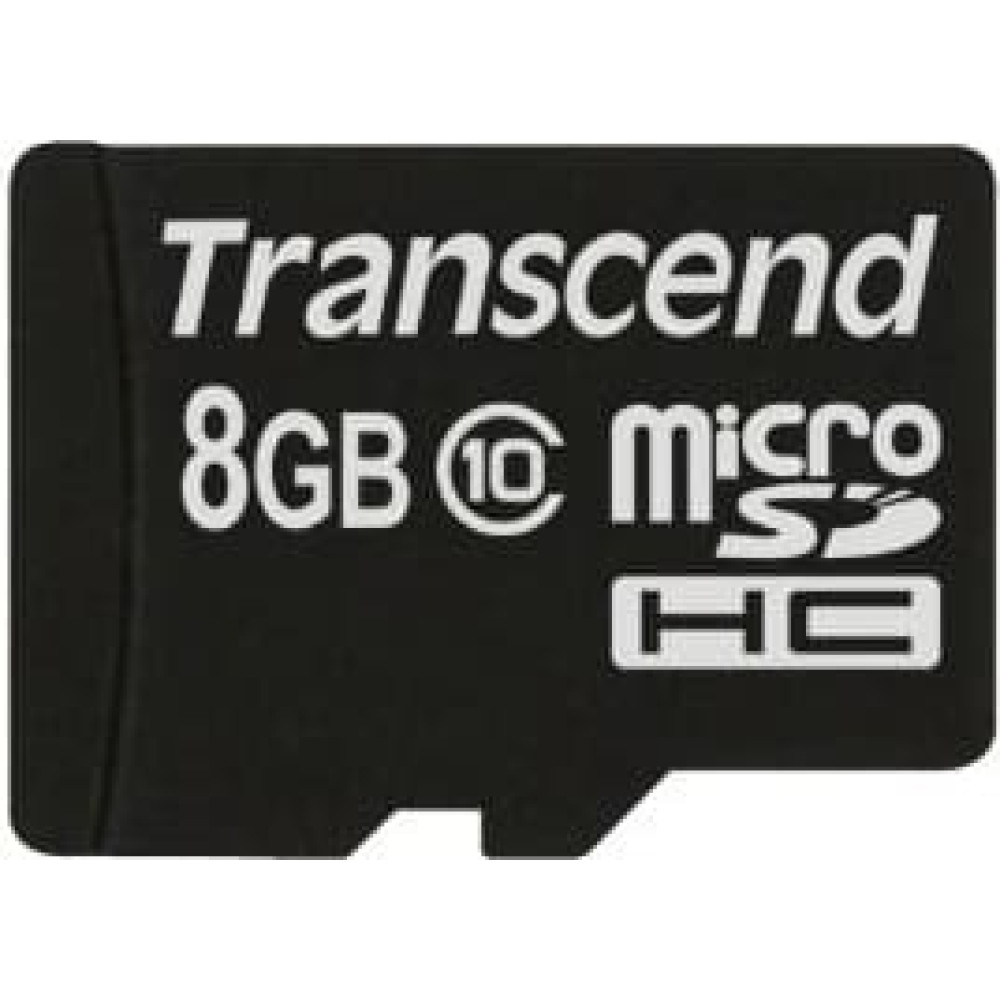 SD microSD Card   8GB Transcend SDHC Class10 (ohne Adapter)