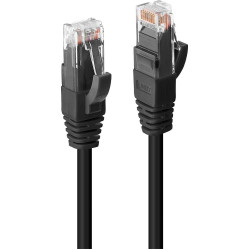 Lindy 10m Cat.6 U/UTP LSZH Network Cable, Black