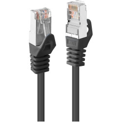 Lindy 1m Cat.5e F/UTP Network Cable, Black