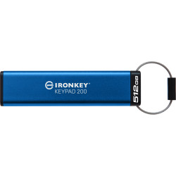 Kingston USB-Stick 512GB Kingston IronKey Keypad 200 AES-256 encrypt