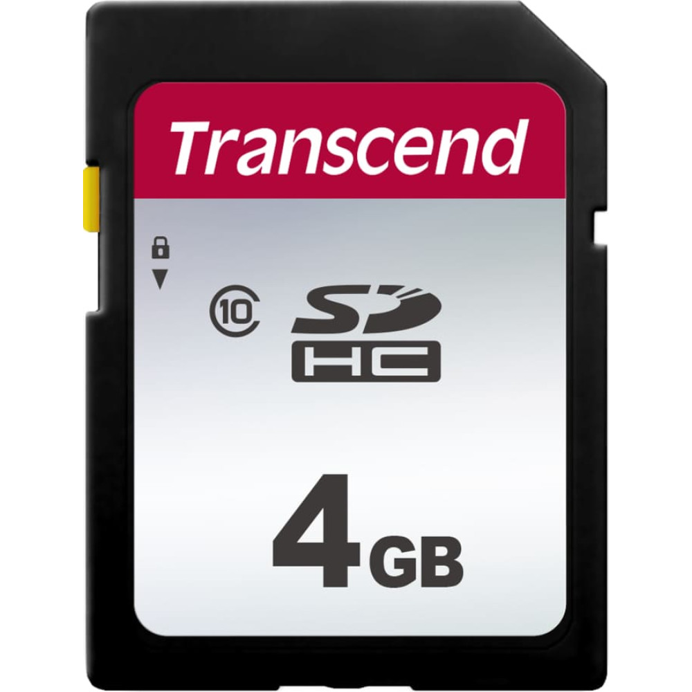 SD Card   4GB Transcend SDHC SDC300S 20/10 MB/s