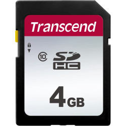SD Card   4GB Transcend SDHC SDC300S 20/10 MB/s