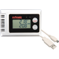 Rotronic HL-1D-SET - Feuchte- und Temperatur-Datenlogger mit Kabel und Software