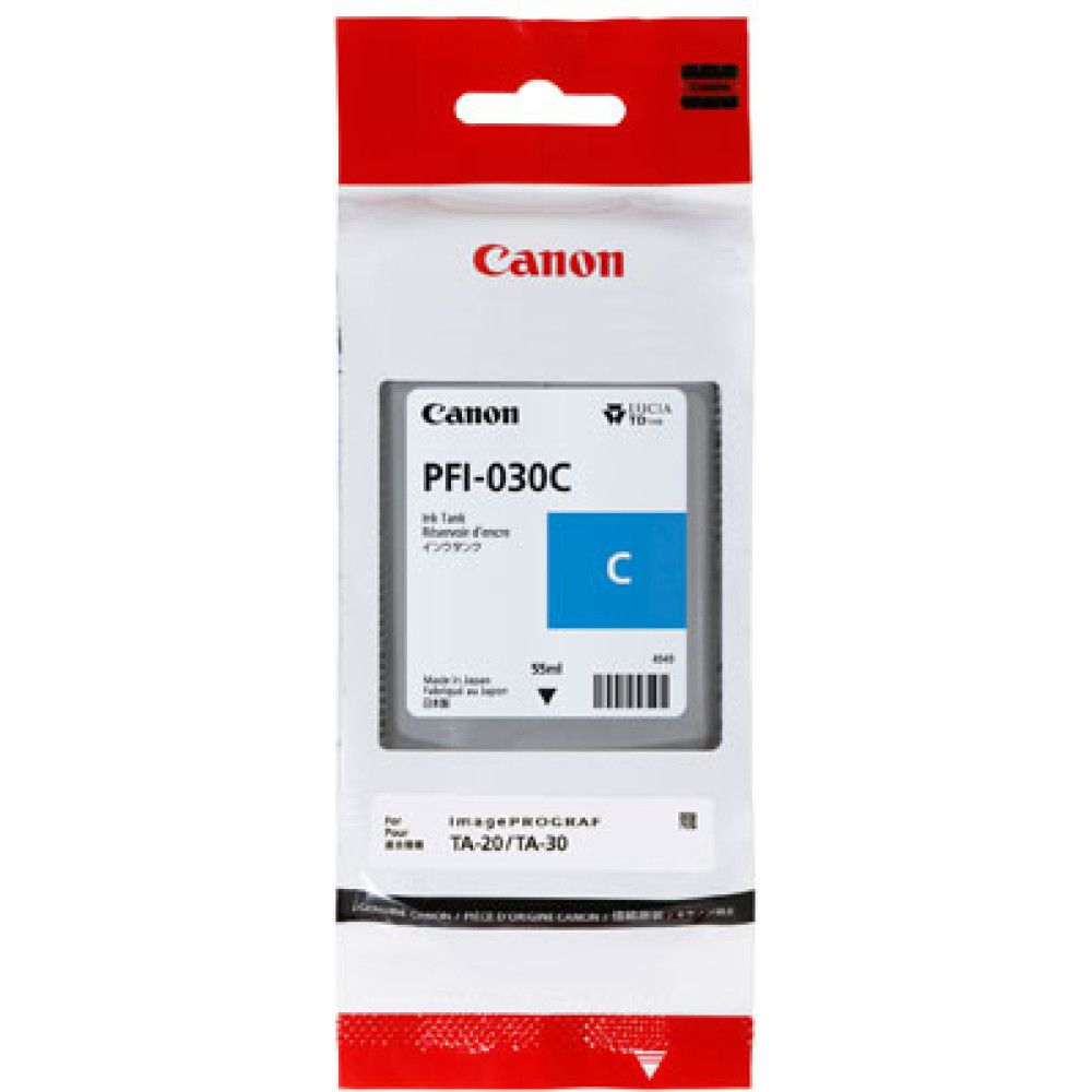 Canon PFI-030C tintes kārtridžs 1 pcs Oriģināls Tirkīzzils