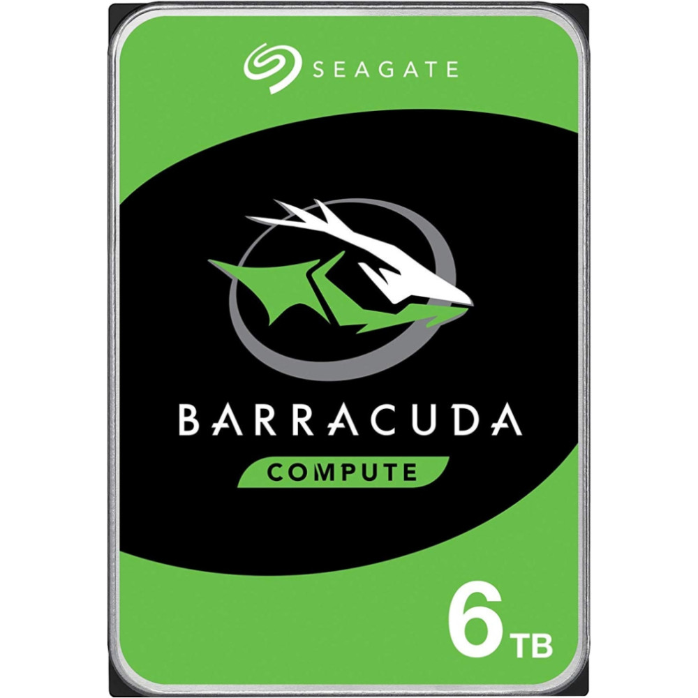 Seagate Barracuda 6TB 3.5" Serial ATA III