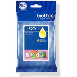 Brother LC527XLY tintes kārtridžs 1 pcs Oriģināls Augsta (XL) produktivitāte Dzeltens
