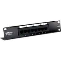 Trendnet Patchpanel 8-Port Cat. 6 ungeschirmt (10" wide)
