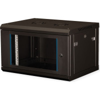 Value 19" Wall Cabinet 6U , 600x450mm, black