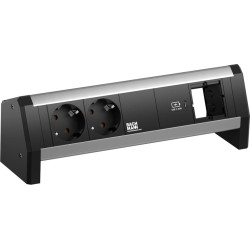 Bachmann DESK 2xprotective contact USB C, USB Charger 30W 1xABD GST18