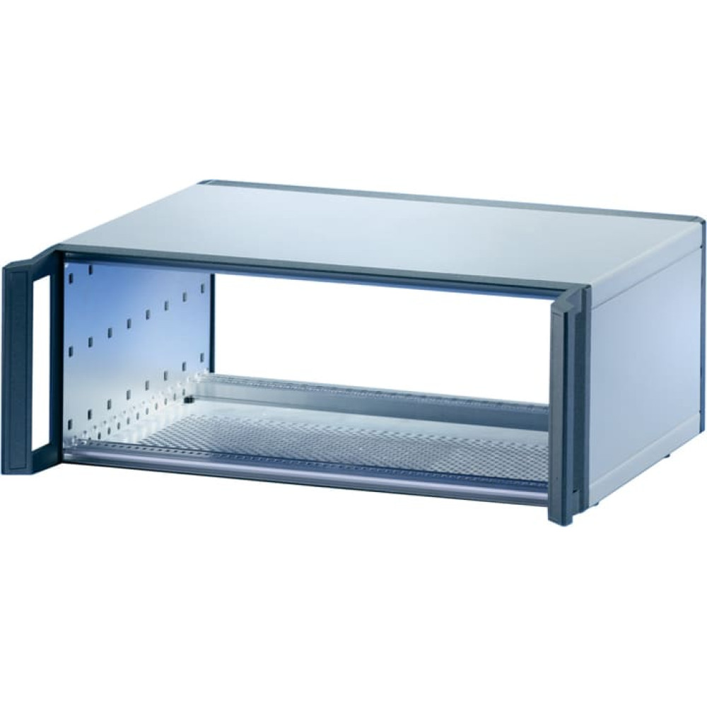 Schroff RatiopacPRO 19" Case, Retrofittable Shielding With Handles, 6 U, 84 HP, 435 mm