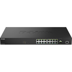 D-Link DMS-1250-18P/E 18-Port Switch PoE Multi-Gigabit Smart Managed