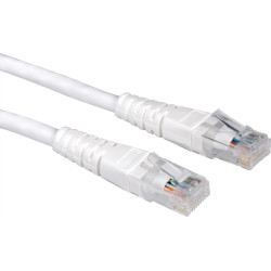 Secomp STANDARD UTP Patch Cord, Cat.6 (Class E), white, 0.5 m