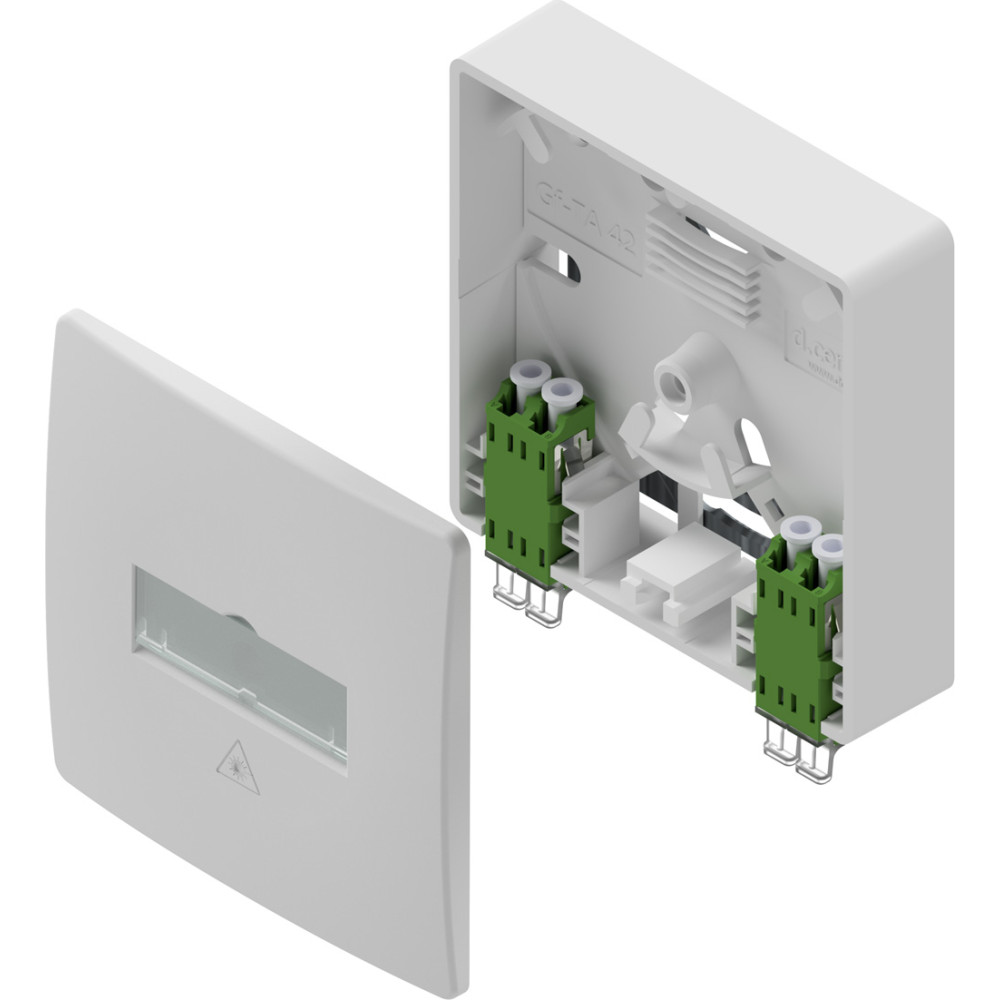 D.center &reg; Gf-TA 42, teilbest&uuml;ckt mit 2x LCD/APC Kupplungen