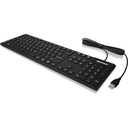 Keysonic KSK-8030 IN (UK) tastatūra Rūpniecisks USB QWERTY Britu angļu valoda Melns