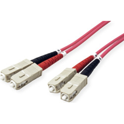 Divers Quality LWL-Kabel duplex 50/125&micro;m OM4 SC/SC, 2 m