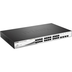 D-Link DGS-1210-28P 28-Port Layer2 PoE Gigabit Smart Managed Switch