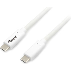Equip 128365 USB kabelis USB 3.2 Gen 1 (3.1 Gen 1) 0,5 m USB C Balts