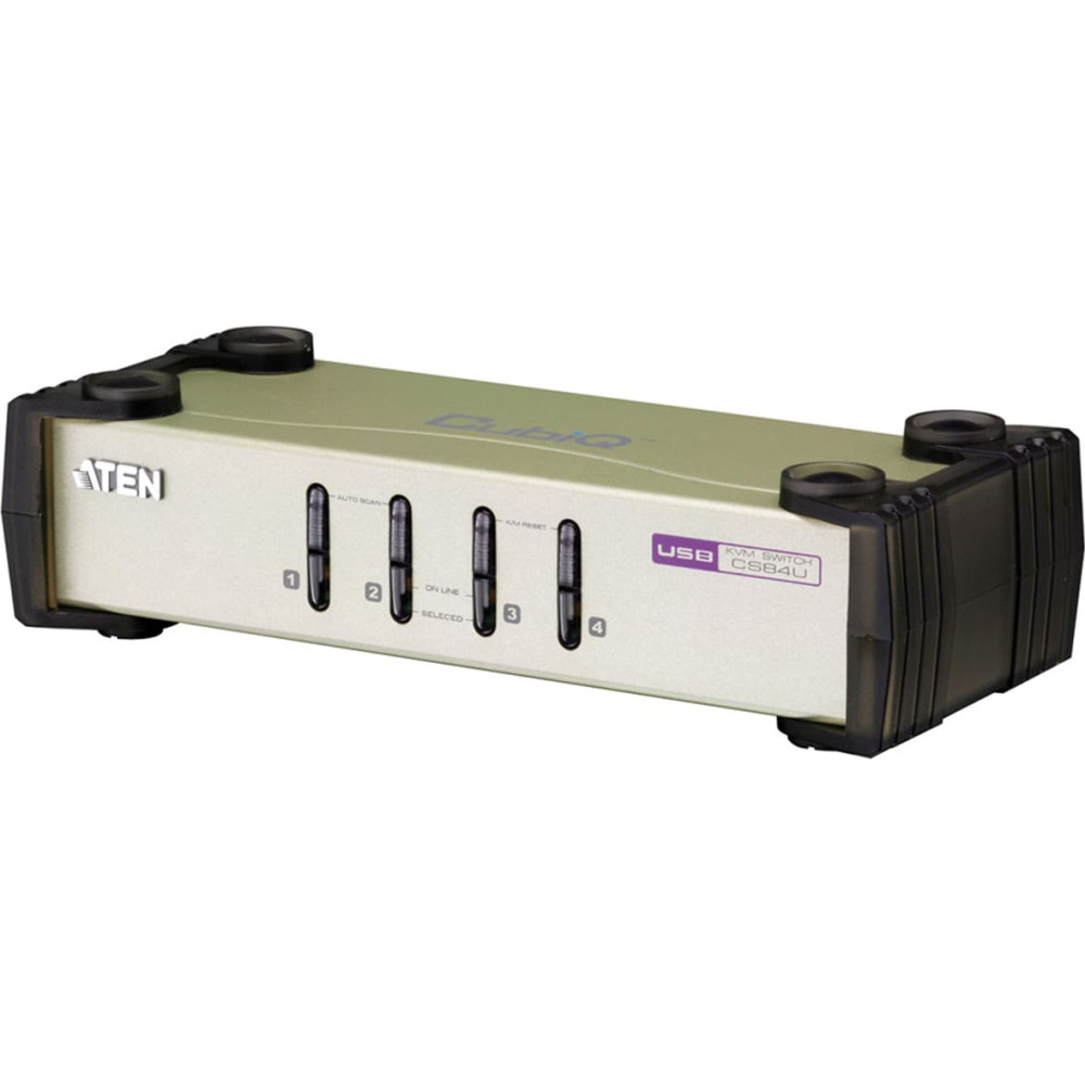 Aten CS84U KVM Switch VGA, PS/2+USB, 4 Ports