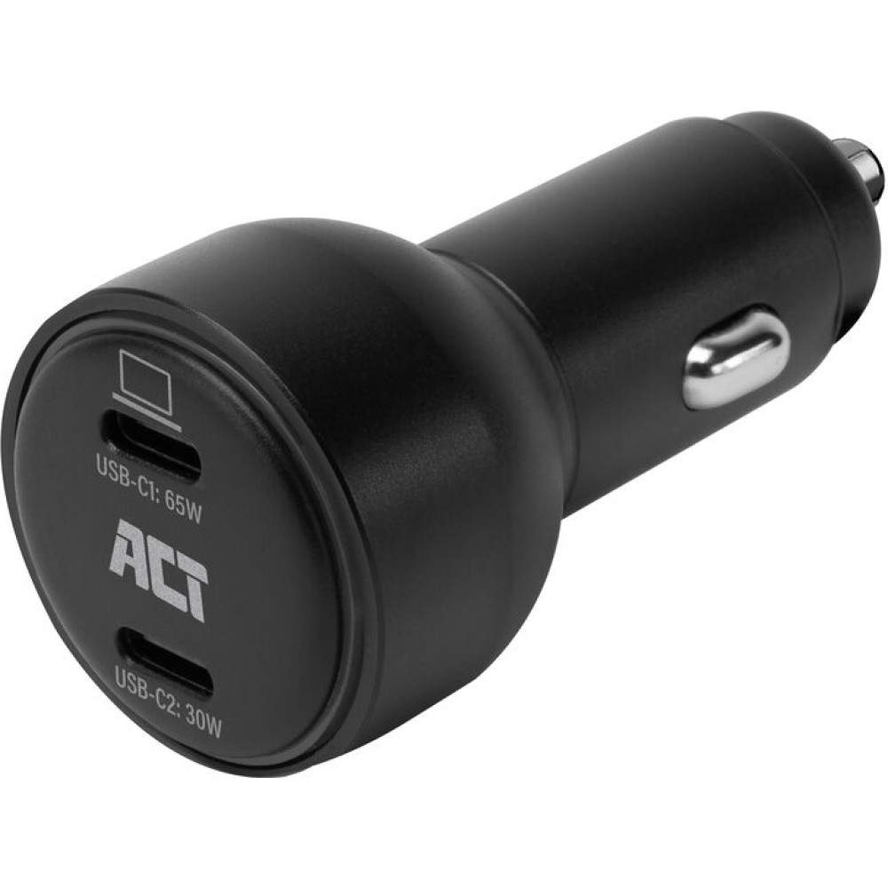 ACT Car charger 65W with 2x USB-C