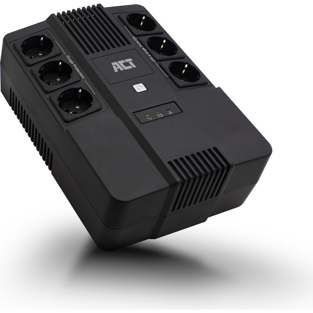 ACT UPS 600VA, 6X CEE7/3 PORT