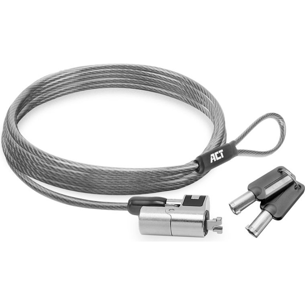 ACT NANO LAPTOP LOCK WITH 2 KEYS
