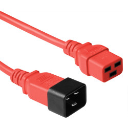 ACT POWERCORD C19-C20 RED    0.60M