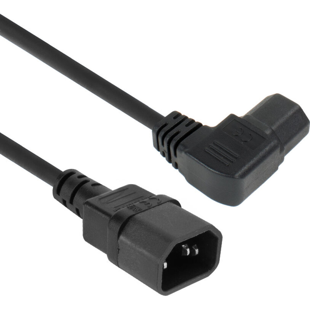 ACT POWERCORD C14-C15 L ANG 1.20M