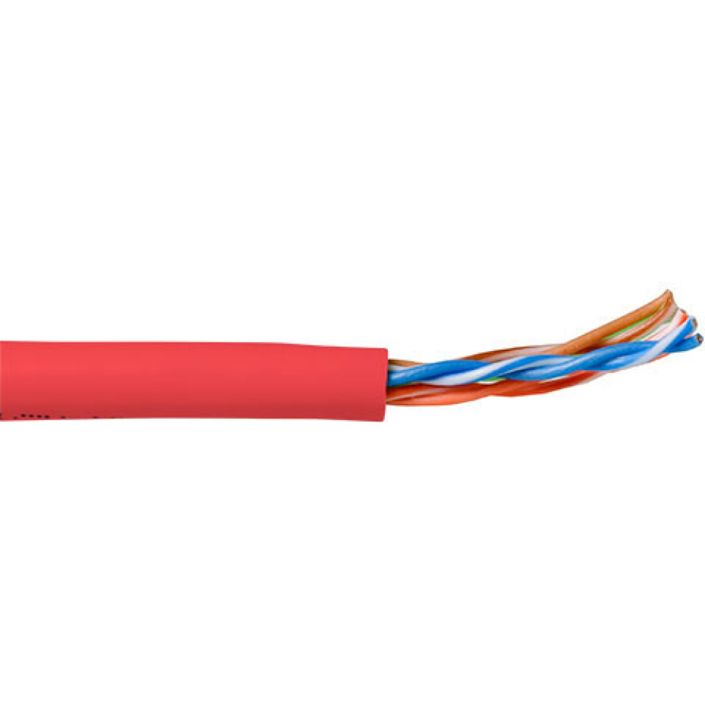 ACT C5E U/UTP PATCH PVC RED   305M