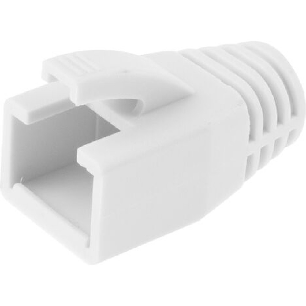 ACT CABLE BOOT RJ45 7.0MM WHITE