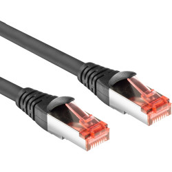 ACT CAT6A U/FTP PVC FLEX BK 20M