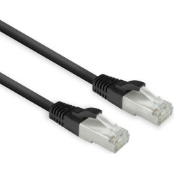 ACT CAT8 U/FTP LSZH SLIM BK 0.25M