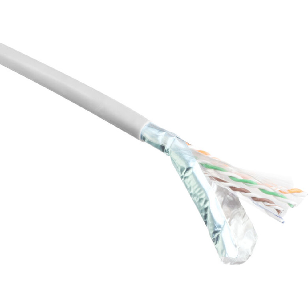 ACT C6 F/UTP SOLID PVC ECA GY 500M