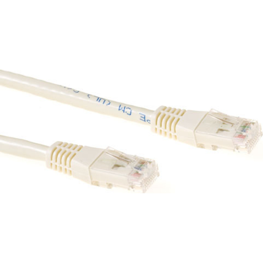 ACT CAT6 U/UTP IVORY        25.00M