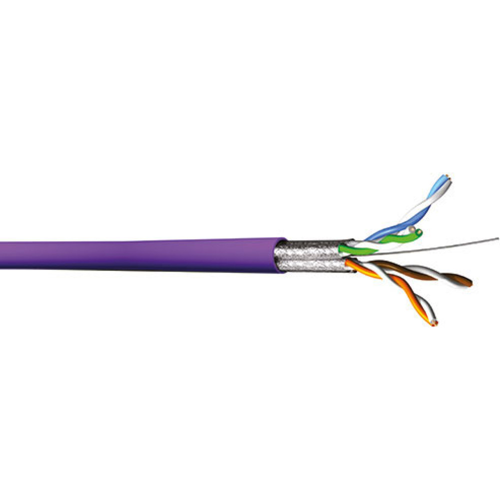 Multimedia Connect CAT6A U/FTP LSZH VIOLET 500M