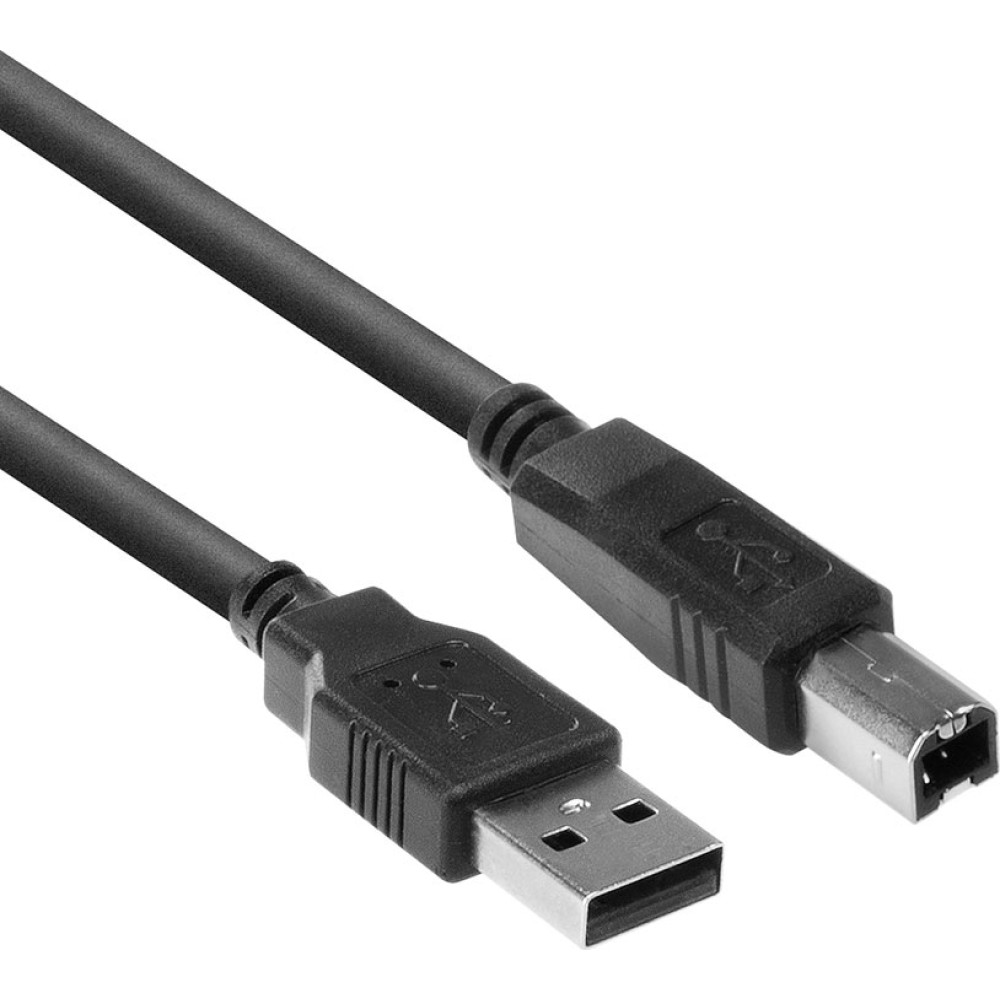 ACT USB 2.0 A - B M/M BLACK  3.00M