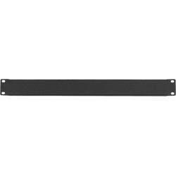 Wp Rack BLANK PANEL 1U BLACK RAL 9005