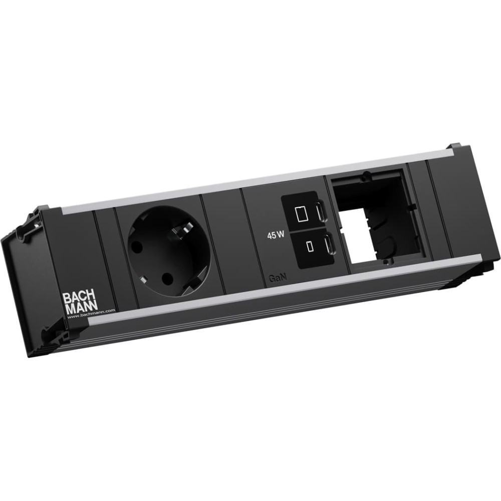 Bachmann CONI 1xCEE7/3, 1xUSB C/C 45W 1xCM L=0.2m