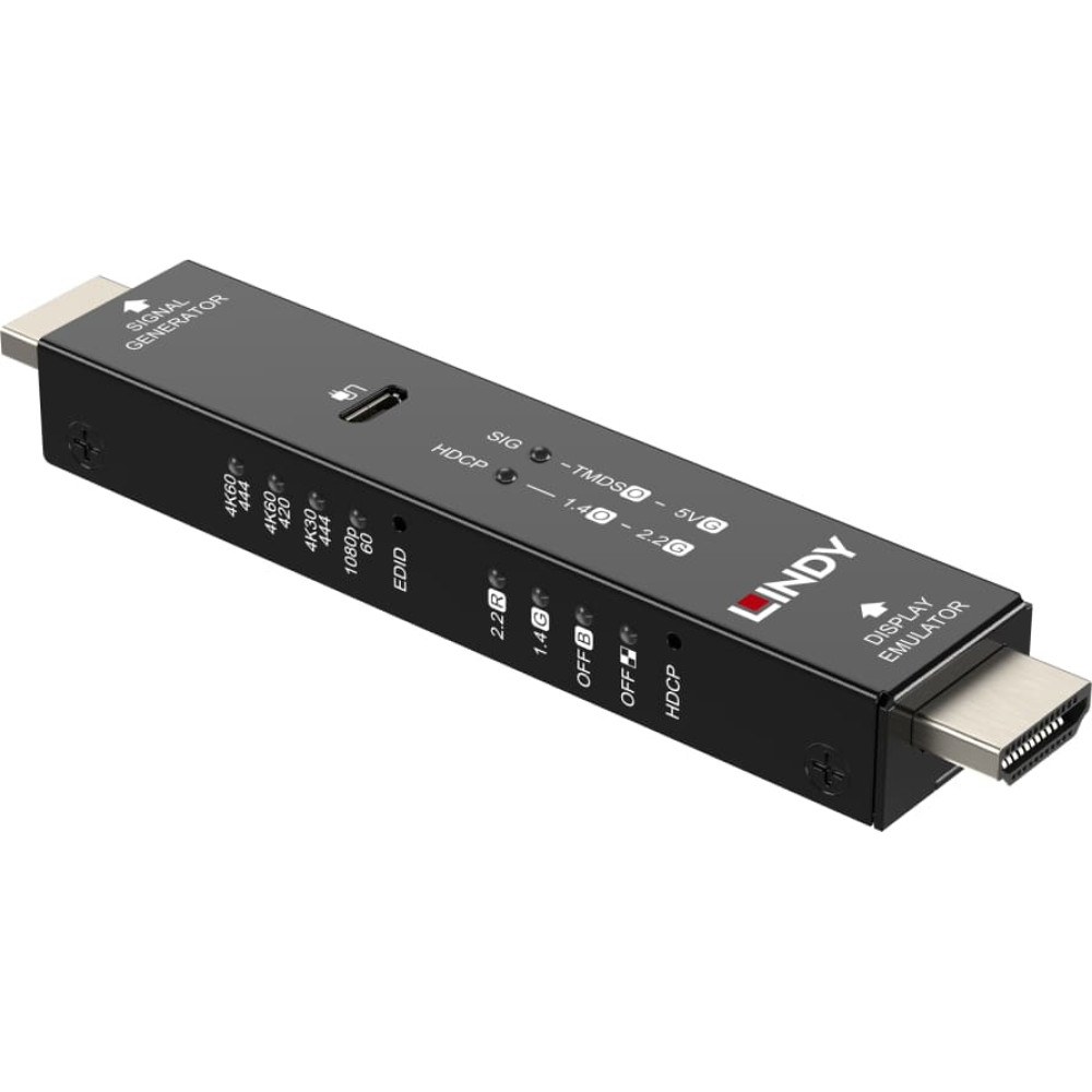 Lindy HDMI 4K60 Signal Generator & Display Emulator