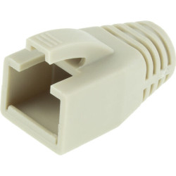 ACT CABLE BOOT RJ45 8.0MM GREY Bag 25 pcs