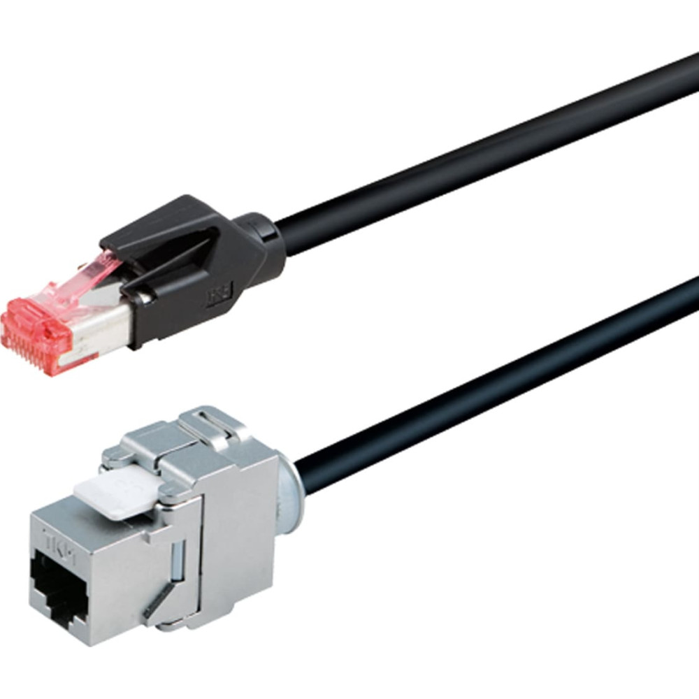 Bachmann CAT6A RJ45 cable 5m socket, TKM Keystone