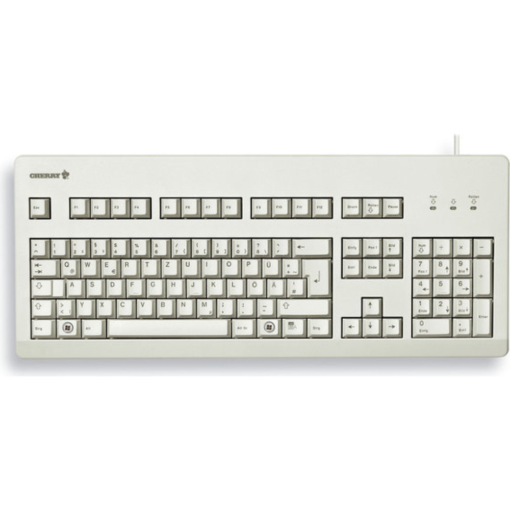 Cherry G80-3000 keyboard USB QWERTY UK English Grey