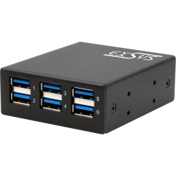 Exsys EX-11246HMS 6-Port USB 3.2 Gen 1 Hub