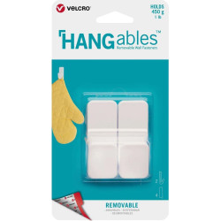 Velcro &reg; HANGables Kleine Klebe-Haken 450g, 2 St. wiederabl&ouml;sbar, wei&szlig;
