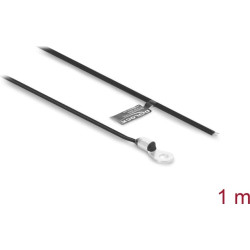 Delock Temperature Sensor Cable M4 with 2 x open wire ends XLPE flat B25/85 3977K 1 m